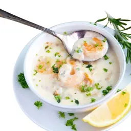 شوربة مأكولات بحرية
